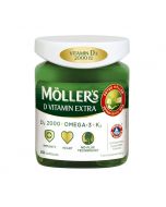 MOLLERS D Vitamin Extra kapsulas, N60