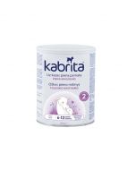 KABRITA Gold 2 - mākslīgais piena maisījums uz kazas piena bāzes zīdaiņiem no 6 mēnešu vecuma, 800g 