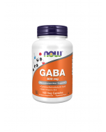 NOW Gaba 500 mg kapsulas, N100