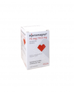 HJERTEMAGNYL  75 mg/10,5 mg apvalkotās tabletes, N100