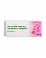 IBUGESIC 400 mg apvalkotās tabletes, N50