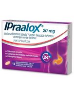 IPRAALOX 20 mg zarnās šķīstošās tabletes, N14