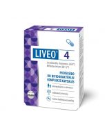 LIVEO 4 pienskābo un bifidobaktēriju komplekss kapsulas, N21