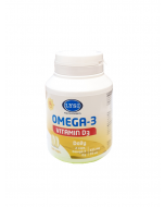 Lysi Omega-3 ar D vitamīnu - uztura bagātinātājs, 120 kapsulas 