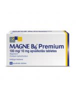MAGNE B6 PREMIUM 100mg/10 mg apvalkotās tabletes, N60