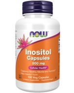 NOW Inositol 500 mg kapsulas, N100