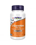 NOW L-Carnitine 250 mg kapsulas, N60