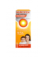 NUROFEN for Children Strawberry 200 mg/5 ml suspensija iekšķīgai lietošanai 100ml