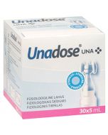 UNADOSE fizioloģiskais šķīdums, 30x5 ml