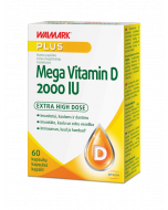 WALMARK Mega Vitamin D 2000 IU kapsulas, N60