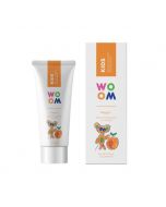 WOOM Kids Peach zobu pasta 3-8 gadi, 50ml