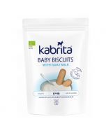 KABRITA Baby Biscuits bērnu cepumi no kazas piena 6+m., 115g