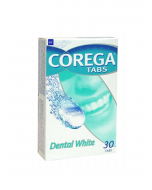 COREGA Tabs Dental White - zobu protēzes attīrošās tabletes, N30