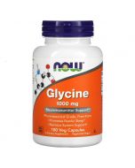 NOW Glycine glicīns 1000 mg kapsulas, N100