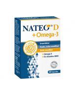 NATEO D Plus Omega3 4000SV kapsulas, N60