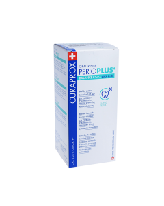 CURAPROX PerioPlus + Balance ,mutes skalošanas līdzeklis ar CITROX, 0,05% hlorheksidīna un 0,05% fluorīda saturu, 200ml