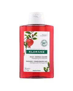 KLORANE Pomegranate šampūns ar granātābolu, krāsotiem matiem, 200ml