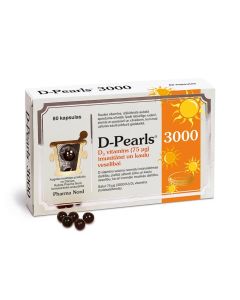 PHARMA NORD D-Pearls 3000 D vitamīns, N80