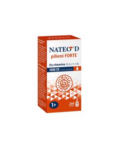 NATEO FORTE D3 vitamīna pilieni, 10 ml