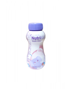 NUTRIKID Multi Fibre ar zemeņu garšu, 200ml