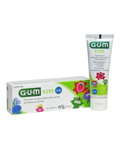 GUM KIDS Zobu pasta 2-6 gadus veciem bērniem (3000), 50ml