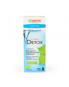 ORTIS MethodDraine DETOX ar ābolu garšu 250 ml