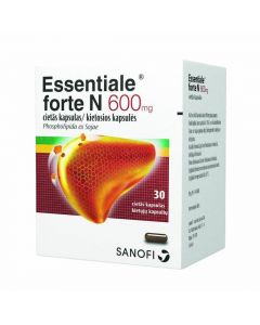 ESSENTIALE FORTE N 600 mg kapsulas, N30