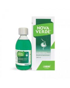 NOVA VERDE 1,5 mg/ml šķīdums lietošanai mutes dobumā, 240 ml