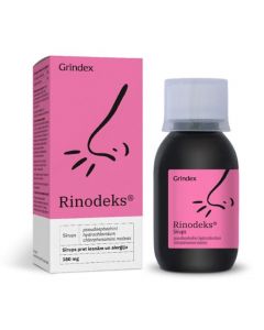 RINODEKS sīrups, 180ml