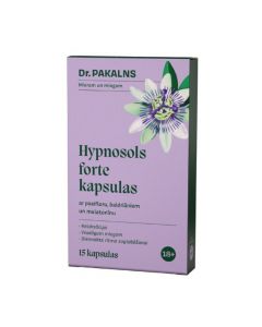 DR.PAKALNS Hypnosols Forte kapsulas N15