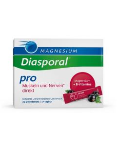 MAGNESIUM Diasporal Pro granulas muskuļiem un nerviem, N30