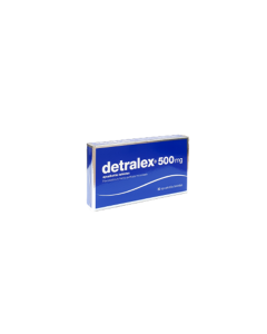 DETRALEX 500 mg apvalkotās tabletes, N30