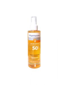 PHARMACERIS S Ādas aizsardzībai pret sauli SPF 50+ Duoactive sausā eļļa, 200ml