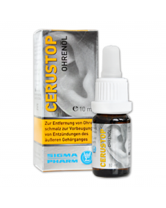 CERUSTOP ausu pilieni, 10 ml