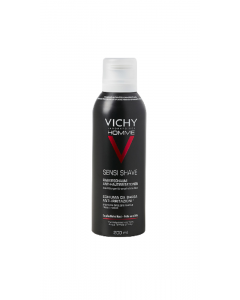 VICHY Homme skūšanas putas jūtīgai ādai, 200ml