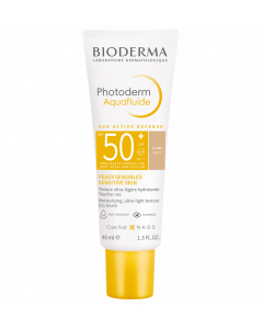 BIODERMA Photoderm Aquafluide SPF50+ Light saules aizsargkrēms, 40ml