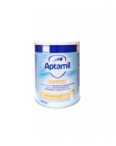 APTAMIL Comfort 1 - mākslīgais piena maisījums zīdaiņiem no dzimšanas, 400g