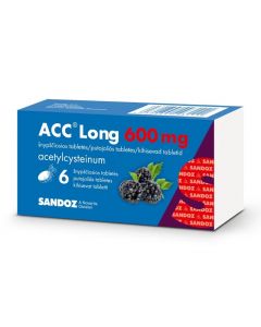 ACC Long 600mg putojošās tabletes, N6