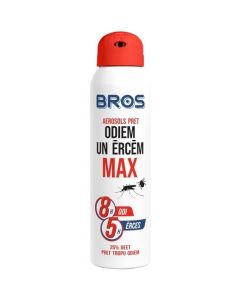 BROS Max aerosols pret odiem, ērcēm, 90ml