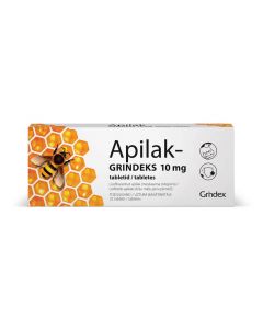 APILAK-GRINDEKS 10 mg tabletes, N25
