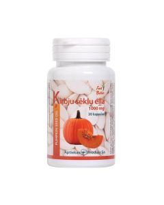 Ķirbju sēklu eļļa 1000 mg mīkstās kapsulas, N30