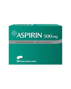 ASPIRIN 500mg tabletes N100