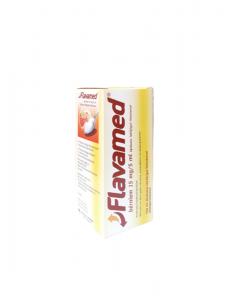 FLAVAMED bērniem 15 mg/5 ml šķīdums iekšķīgai lietošanai, 100ml