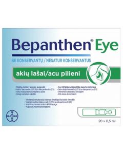 BEPANTHEN Eye acu pilieni 0,5 ml, N20