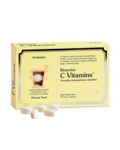 BIOACTIVE C vitamīns 750mg tabletes, N60