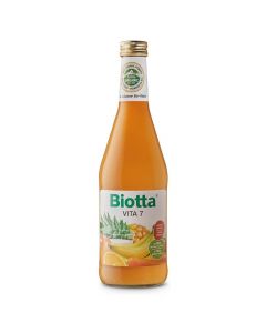 BIOTTA Vita 7 augļu un dārzeņu sula ar sūkalām, 500 ml