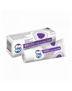 BRŪČU 5 mg/20 mg/g ziede, 35 g