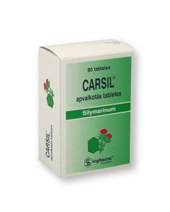 CARSIL 22,5mg apvalkotās tabletes, N80