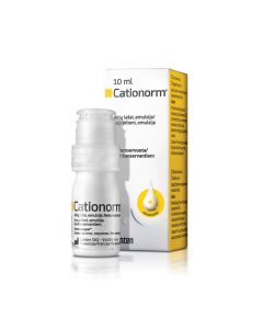 CATIONORM acu pilieni, 10ml