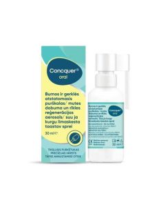 CONCQUER mutes un kakla aerosols 30ml